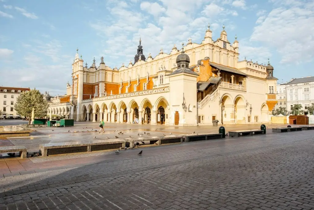Krakow city in Poland